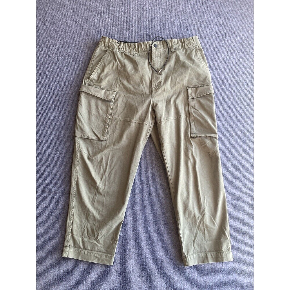 Alex Mill Army Olive Expedition Washed Twill Ankle Pants Size 36 Cargo (37x25)